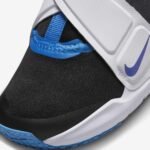 Basket nike flex original noir motif bleu scratch blanc – Image 6