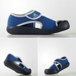 Sandale adidas bleu couture en blanc – Image 4
