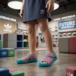 Sandale adidas bois de rose semele verte
