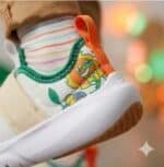 Basket nike flex original blanc scratch beige – Image 3