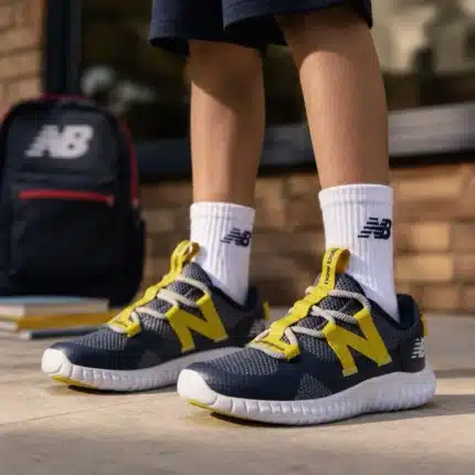 Basket new balance original bleu/jaune