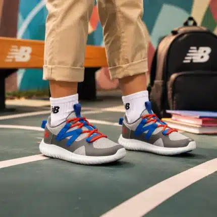 Basket new balance original gris/bleu/rouge