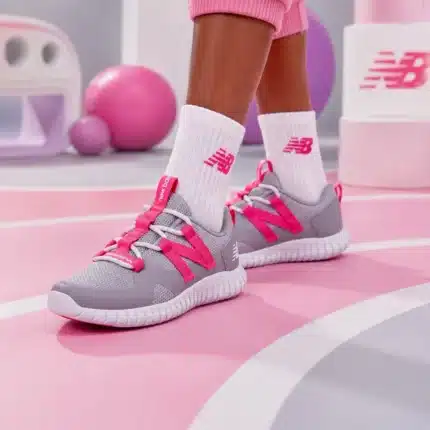 Basket new balance original gris/rose