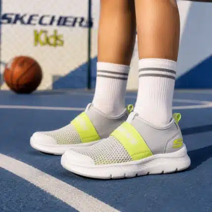 Basket skechers original  beige