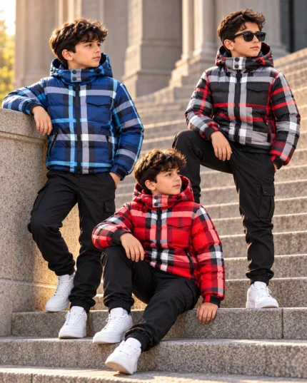 Doudoune Enfant Urban Check