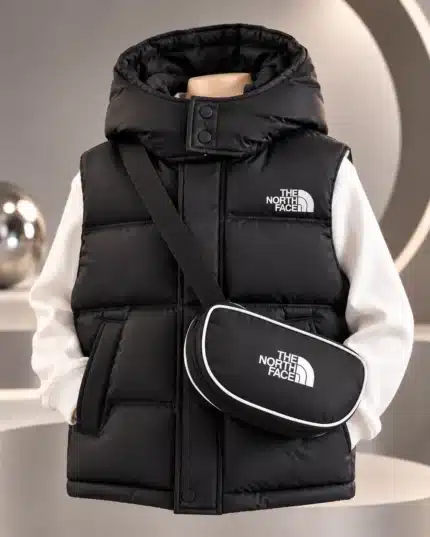 Gilet sans manches + sacoche the north face